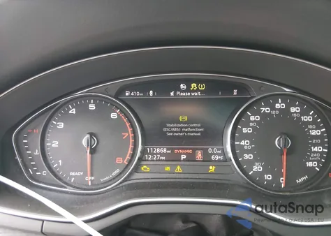 2018 Audi A4 2.0T Tech Ultra Premium/2.0T Ultra Premium from USA, damaged, VIN WAUKMAF47JA114499